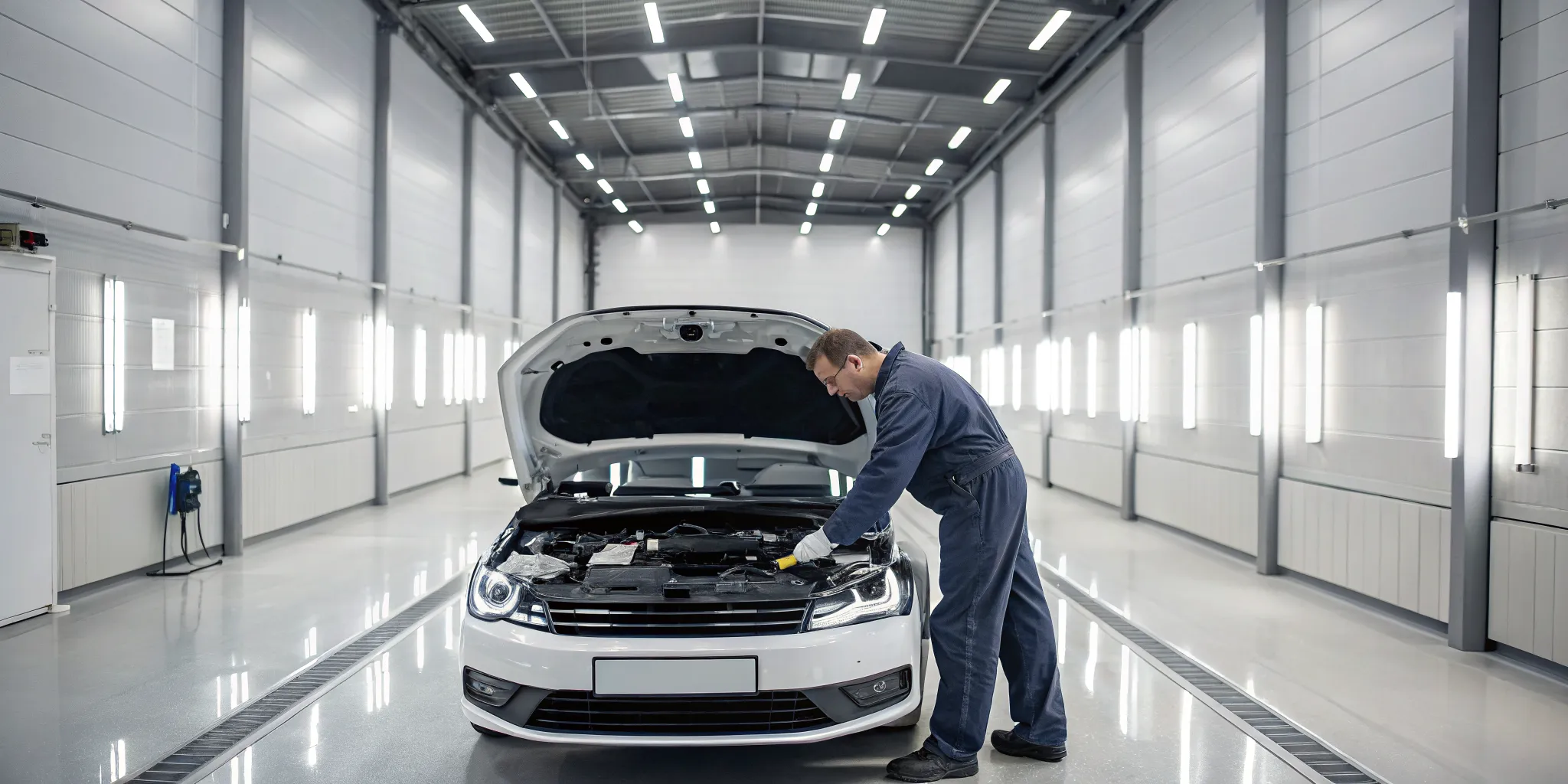 A person checks the power steering fluid level and quality on a dipstick.
